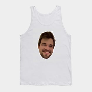 Magnus Carlsen Vector Art 2 Tank Top